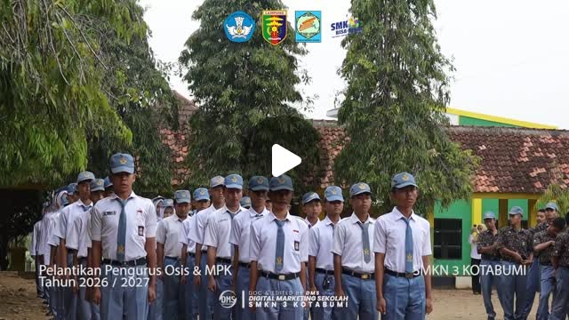 DOKUMENTASI PELANTIKAN PENGURUS OSIS & MPK Kelas 2026 2027