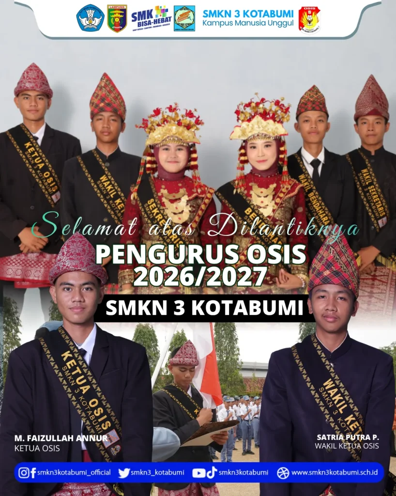 Pelantikan Pengurus Osis dan MPK Kelas 2026/2027